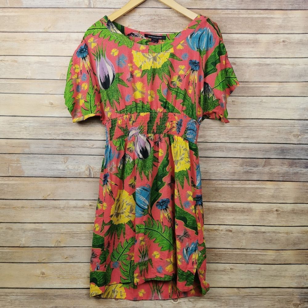 French Connection Floral Dress Size 4 - Picture 1 of 7